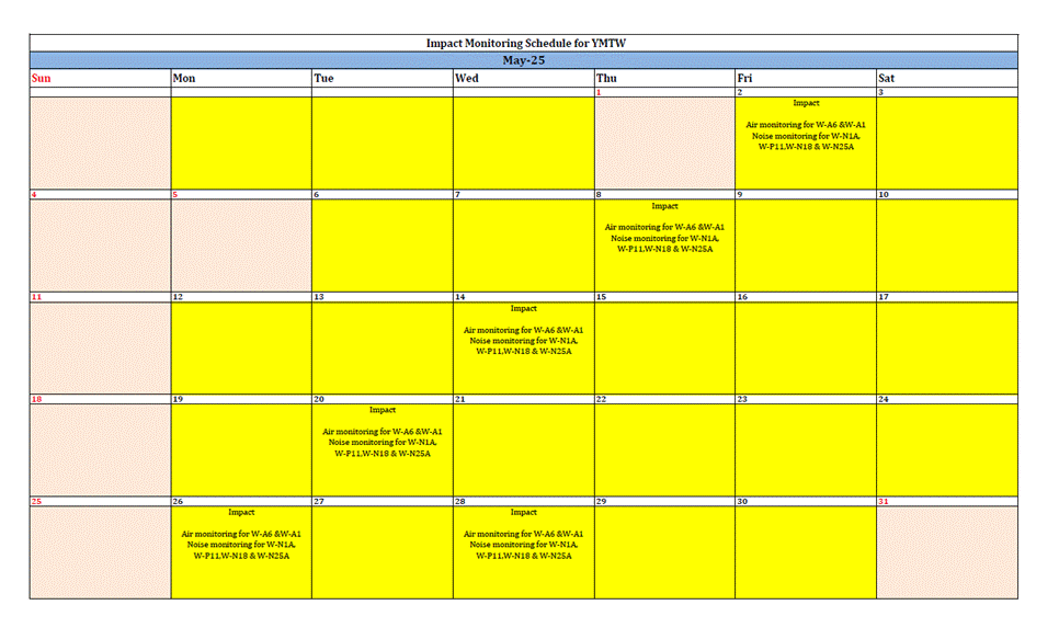 A yellow calendar with black text

AI-generated content may be incorrect.